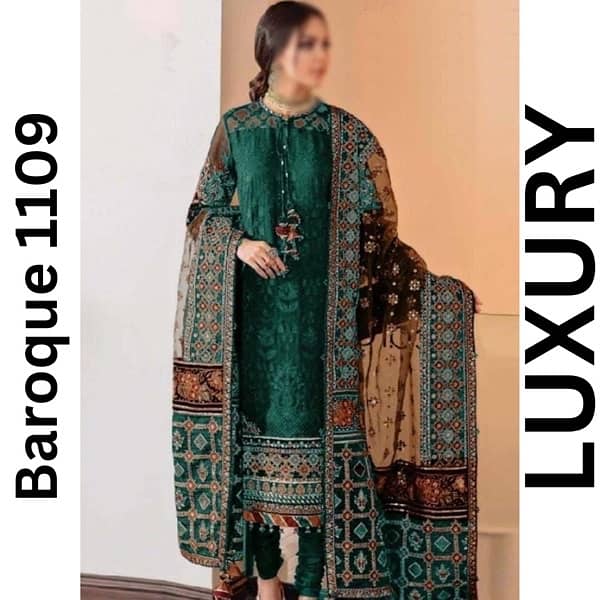 Luxury Dress - Heavy Embroidery Collection - Need Reseller - Wholesale 8