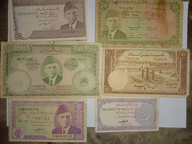 old currency note and coins 2