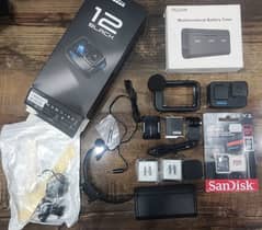 Gopro hero 12 Black Compelet Moto Vlogging Setup 0