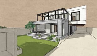 Architect interior landscape designer, Animation AutoCad