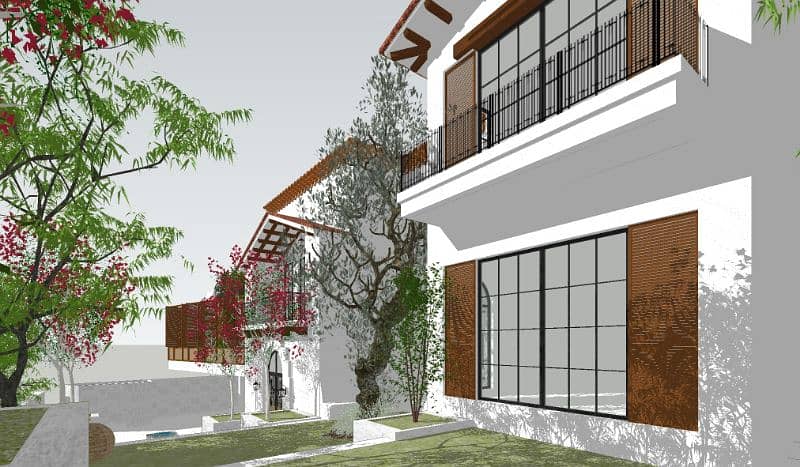 Architect interior landscape designer, Animation AutoCad 12