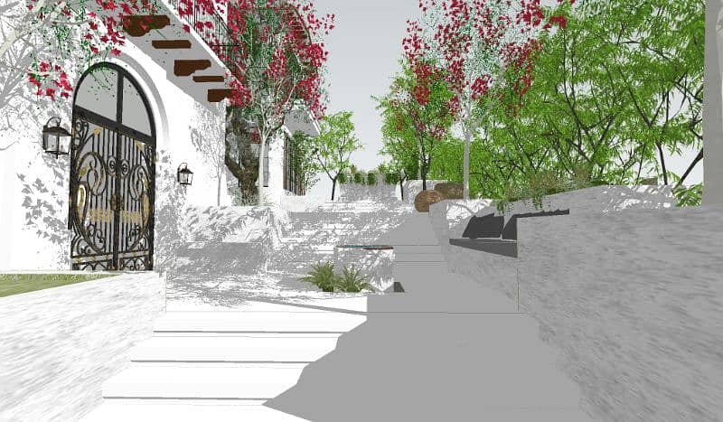 Architect interior landscape designer, Animation AutoCad 13