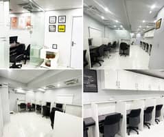 Share Desk - Shared Office, Co-Working Space in NIPA Chowrangi Karachi