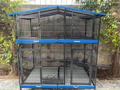 BIG CAGE FOR DOGS CATS BIRDS AND CAN BE USED FOR ANY PET ANIMAL