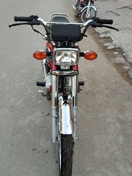 Honda CG-125 Only call open letter 3