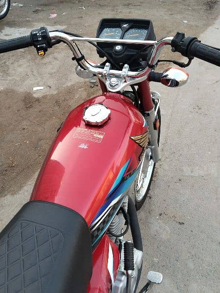 Honda CG-125 Only call open letter 6