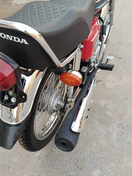 Honda CG-125 Only call open letter 7