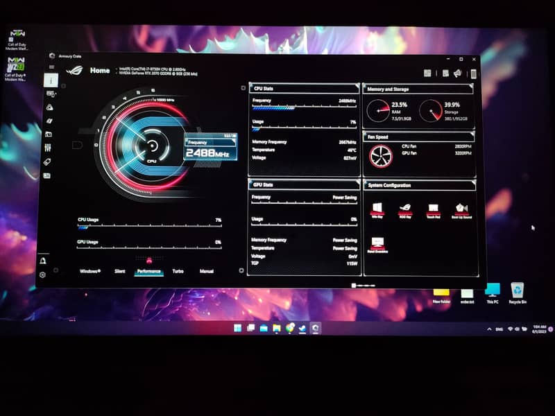 Gaming Laptop : Asus ROG Strix,17Inch,144HZ,RTX 2070/8GB,32GB/1TB 13