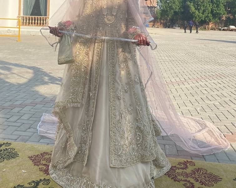 Bridal dress available nikkah/ engagement / walima 1