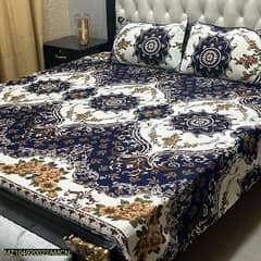 double bedsheets Crystal cotton , mix cotton  and cotton printed