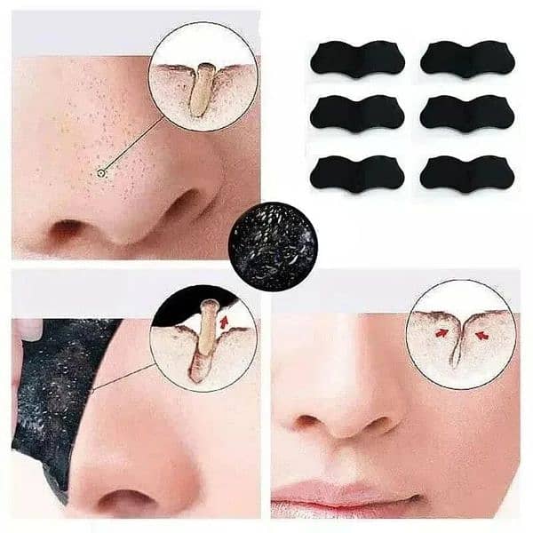 2× Nose blackhead / Whiteheads remove strips 6