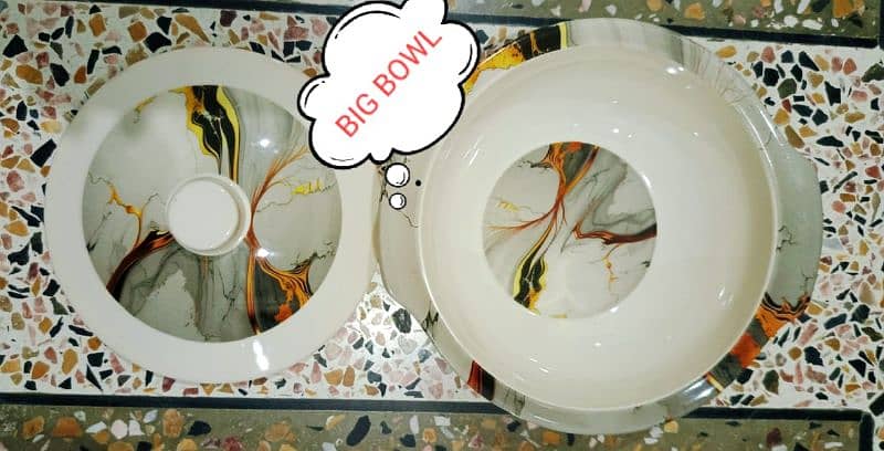 MARBLE STYLE DINNER SET 2