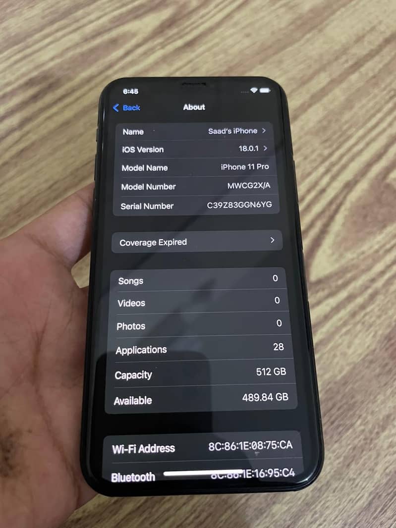 iPhone 11 Pro 512gb PTA Approved 10/10 Condition 2