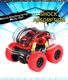 Four-wheel Drive Off-road Stunt Car Friction Toy Vehicle for Kids