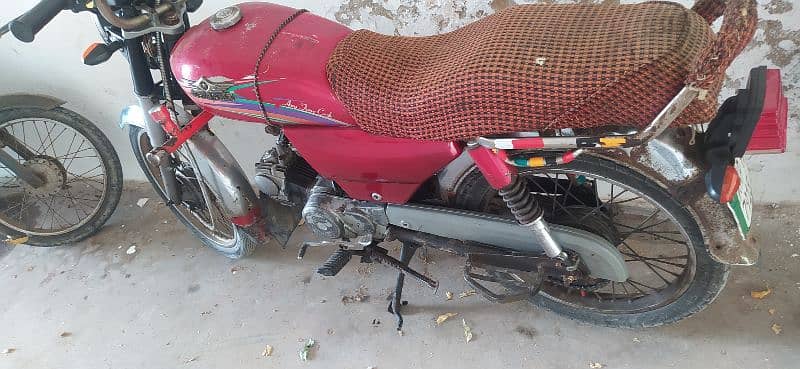 Moter cycle for sale (Punjab no) 3