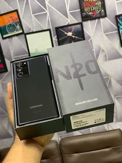 Samsung Note 20 ultra 12gb 128gb Pta approved comp box