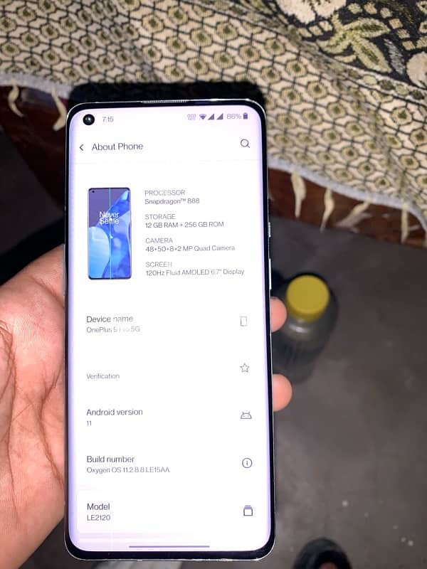 one plus 9 pro 5g 12 256 ram rom 3