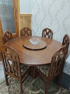 Dining table and chairs