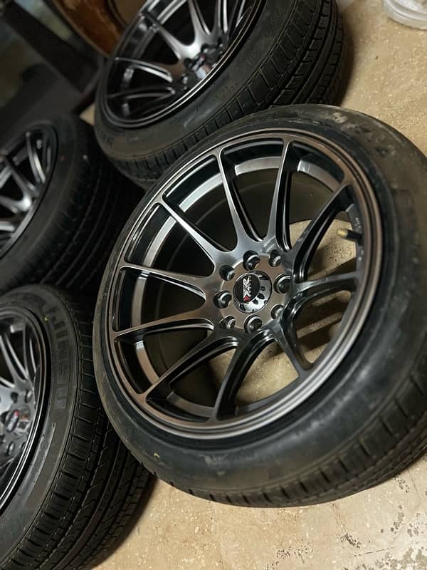 XXR 527 (rare) 15 inch 4 nut double pcd 8.25jj  +20 offset 2