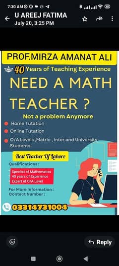 COACHING O&A LEVEL MATHEMATICS L