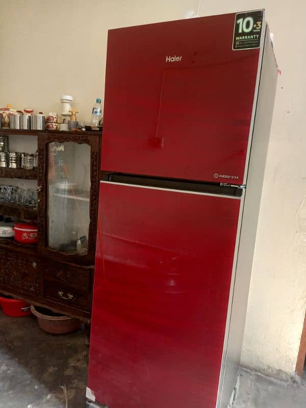 Glass door fridge only 2month use 1