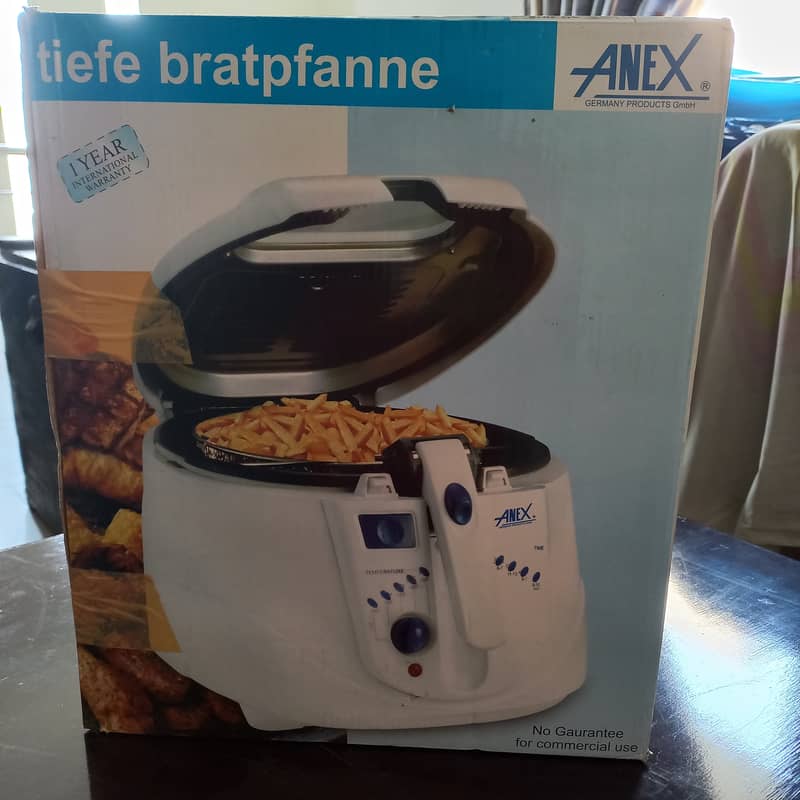 ANEX Deluxe Deep Fryer ( Brand New ) 2