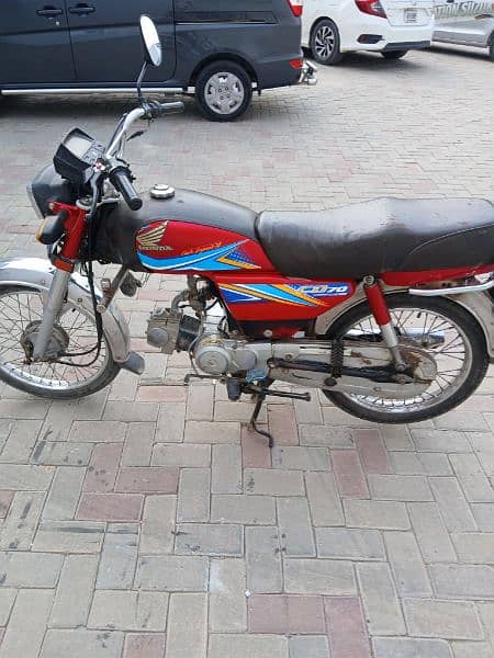 Honda CD 70 2019 model bwp registered 0*300*29*37*840 0