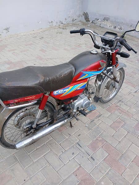 Honda CD 70 2019 model bwp registered 0*300*29*37*840 1