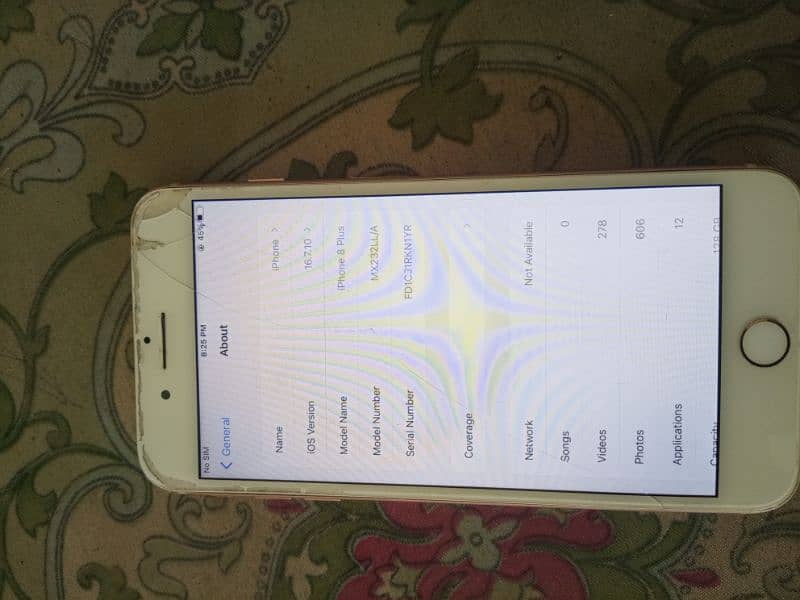 iphone 8+ 128 GB bypss 81 health 4