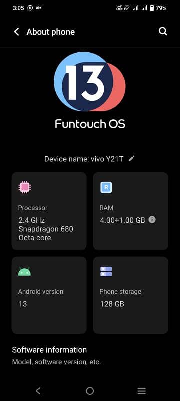 vivo y21t 4gb 128gb 5