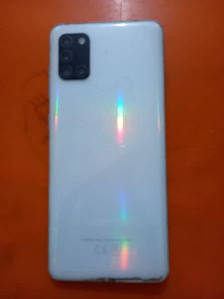 Samsung A31 white colour 6