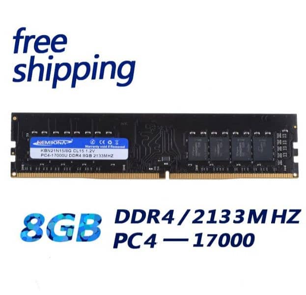 8 GB Ram ddr4 New 0