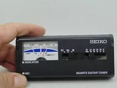 Vintage Seiko Quartz Guitar Tuner Model ST600