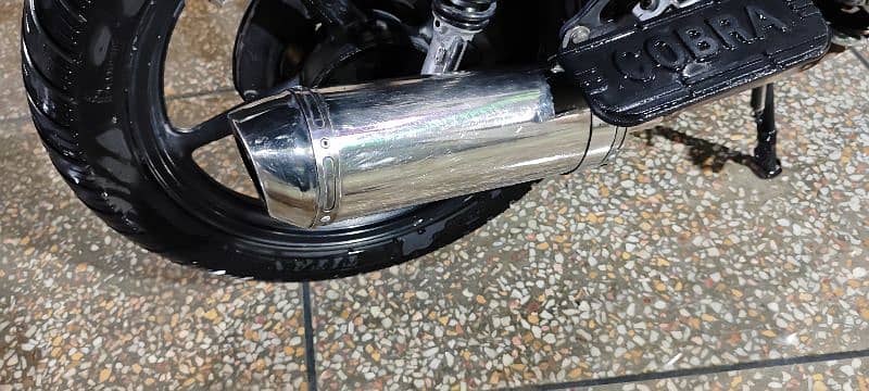 Heavy Base Silencer, Exhaust, Muffler Yamaha YBR, Suzuki, Honda 125 4