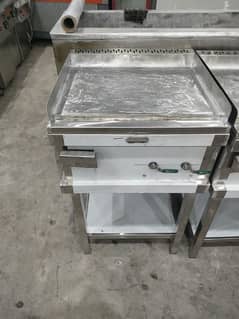 Hot plate gas stainless steel body