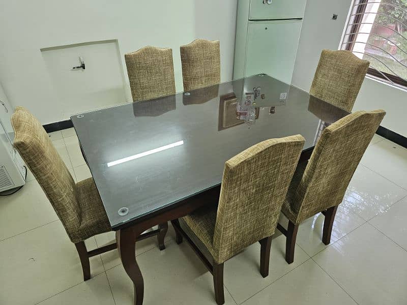 Dining Table / Wooden Dining Table / 6 Chair Dining Table 3