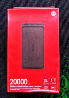 Redmi Power Bank 20000mah 18W Fast Charging 0