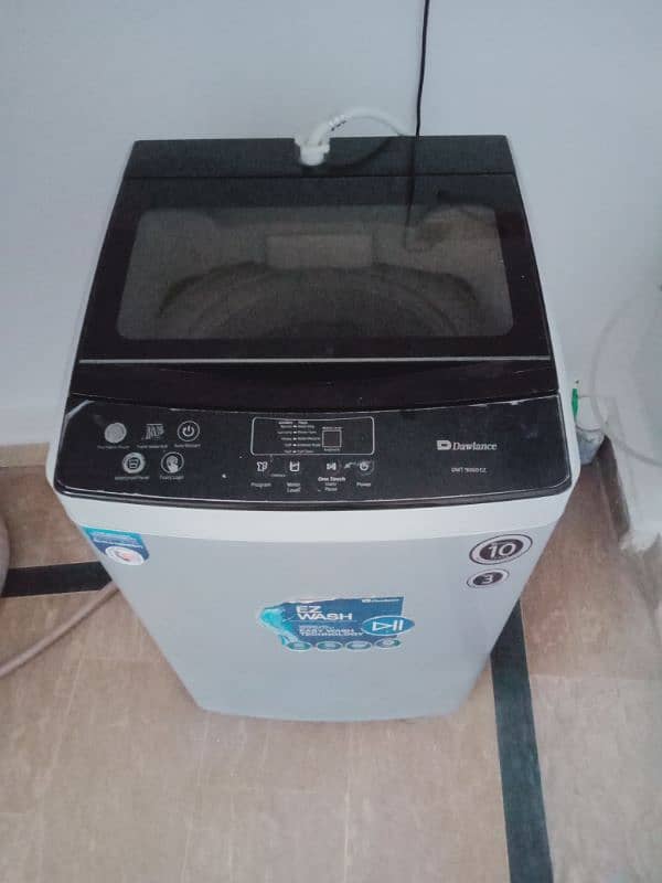 Washing Machine Dawlance 10 Kg Fully Automatic 6 Months Used 1