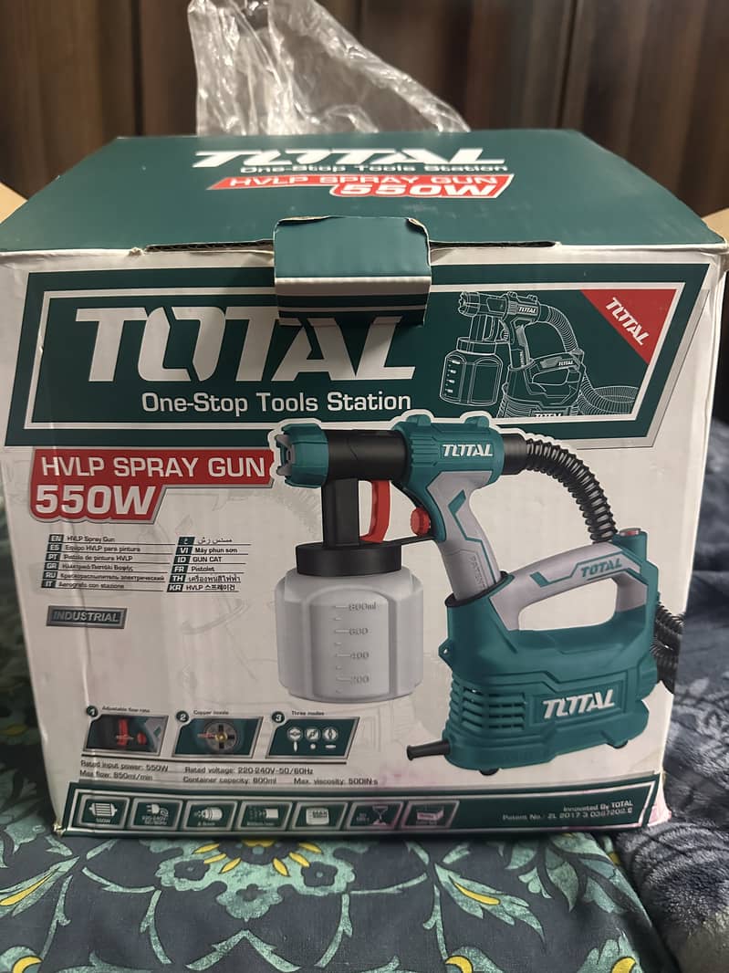 Spray gun total / paint machine 9