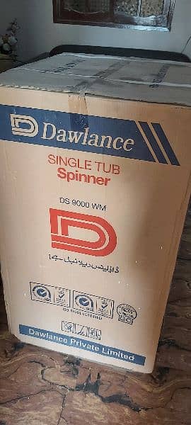 DS 9000 white dawlance spinner dryer box pack 2