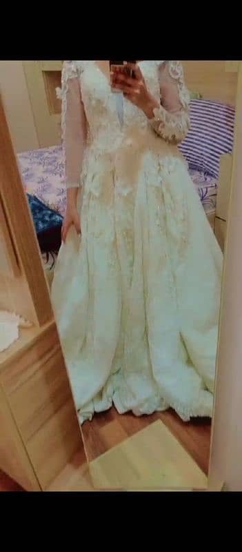 bridal white maxi for contact 03237481082 2