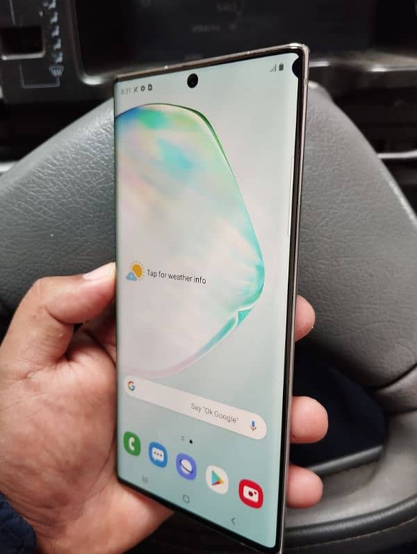 Samsung Note 10 plus 12 GB  256  03428837122 my WhatsApp number 1