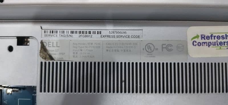 Dell Inspection 7737 4th Gen (PLZ READ ADD) 3