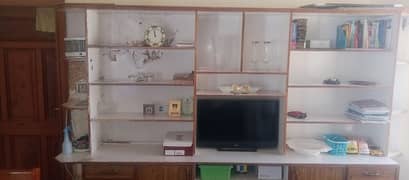 wooden cabinet 4t. v lounge or shops