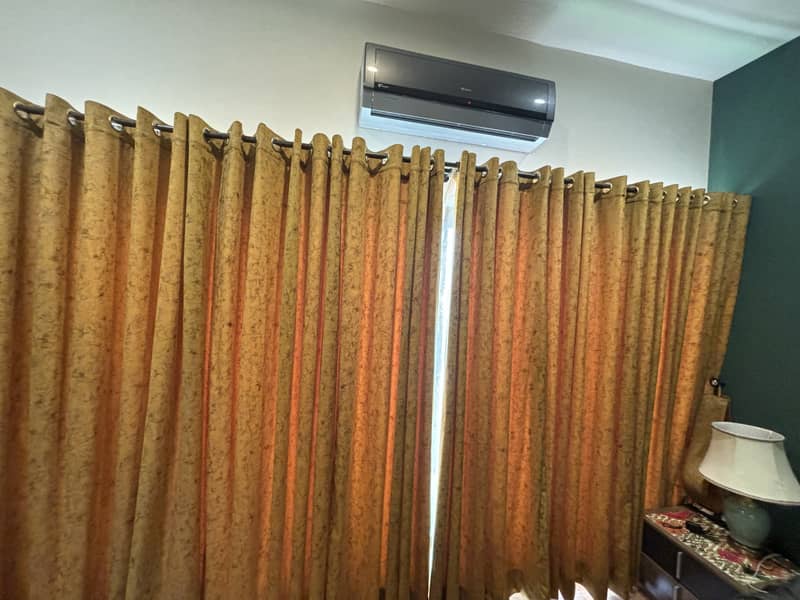 Brand new mustard curtains 2