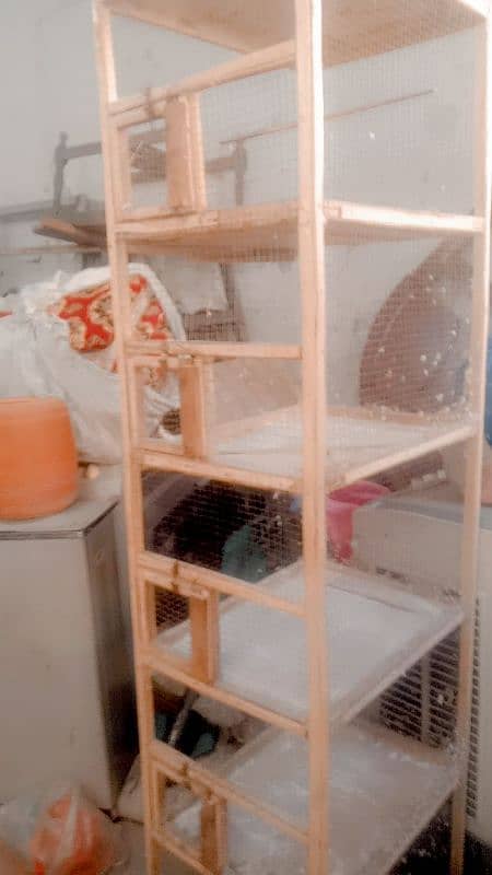 bird cage big size 5 portions 2