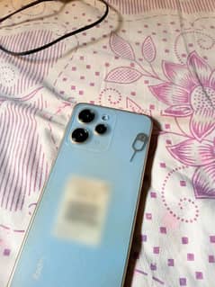 Redmi 12 (8gb +128gb ) Sky blue colour 10/10 Condition 0