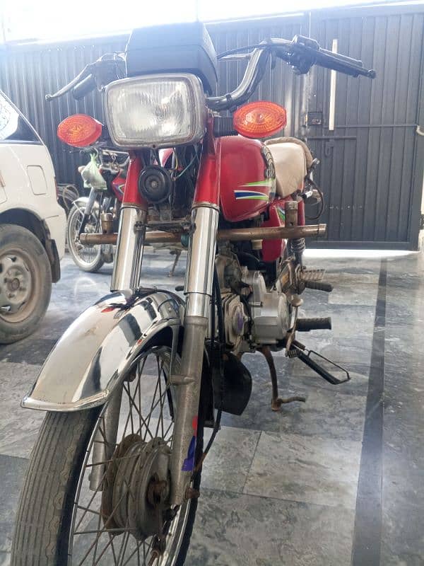 Crown self start 70cc bike for sale 2