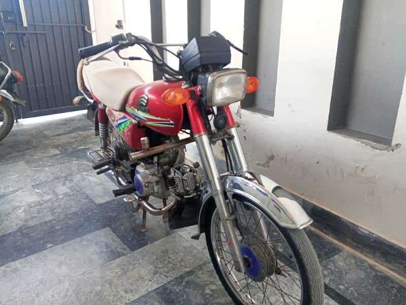 Crown self start 70cc bike for sale 3