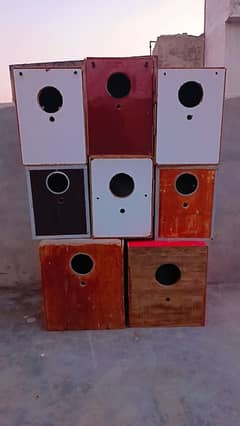 Love birds breeding box and matkia